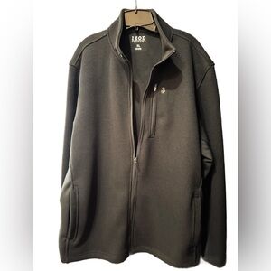 IZOD NWOT Perform Men's Zip-Up Black Sweater